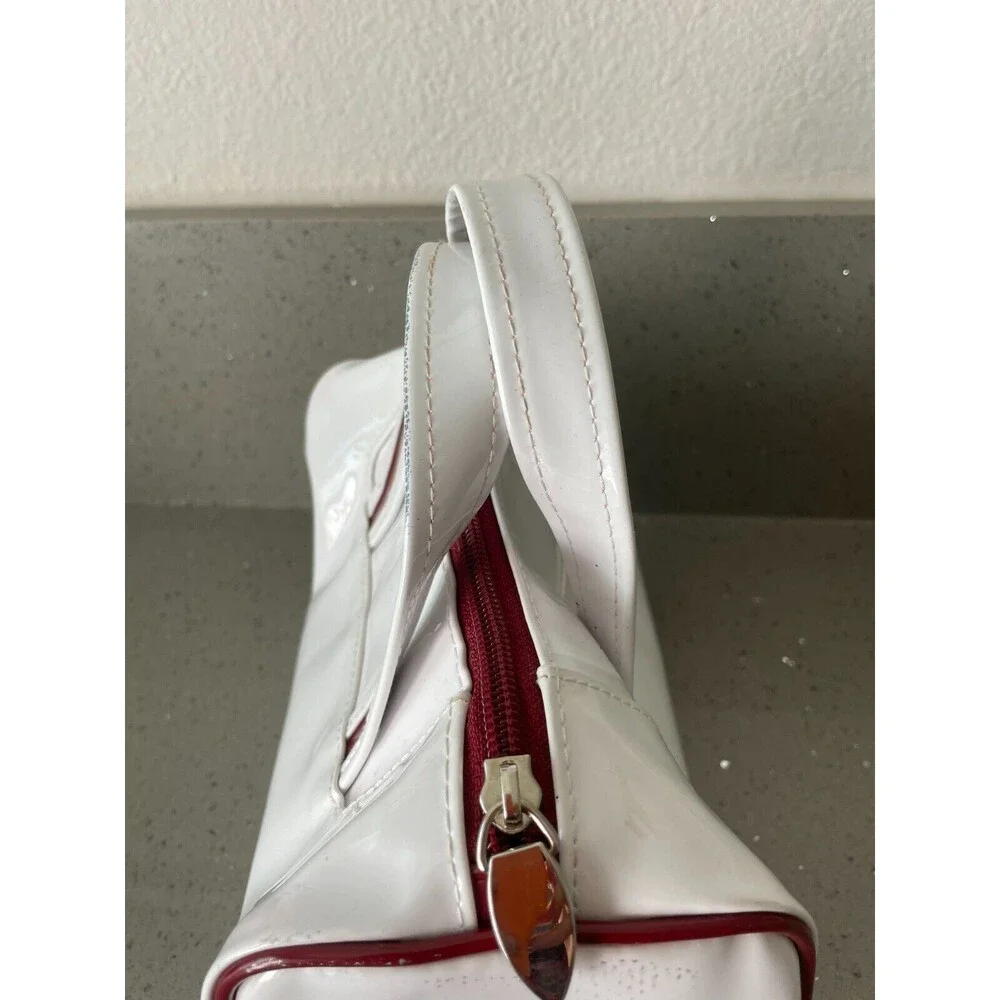 Shiseido white and red Cosmetic Pouch Bag Skincare READ